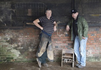 Clive Duffin, Nigel Fennell, farriers by shaun jackson